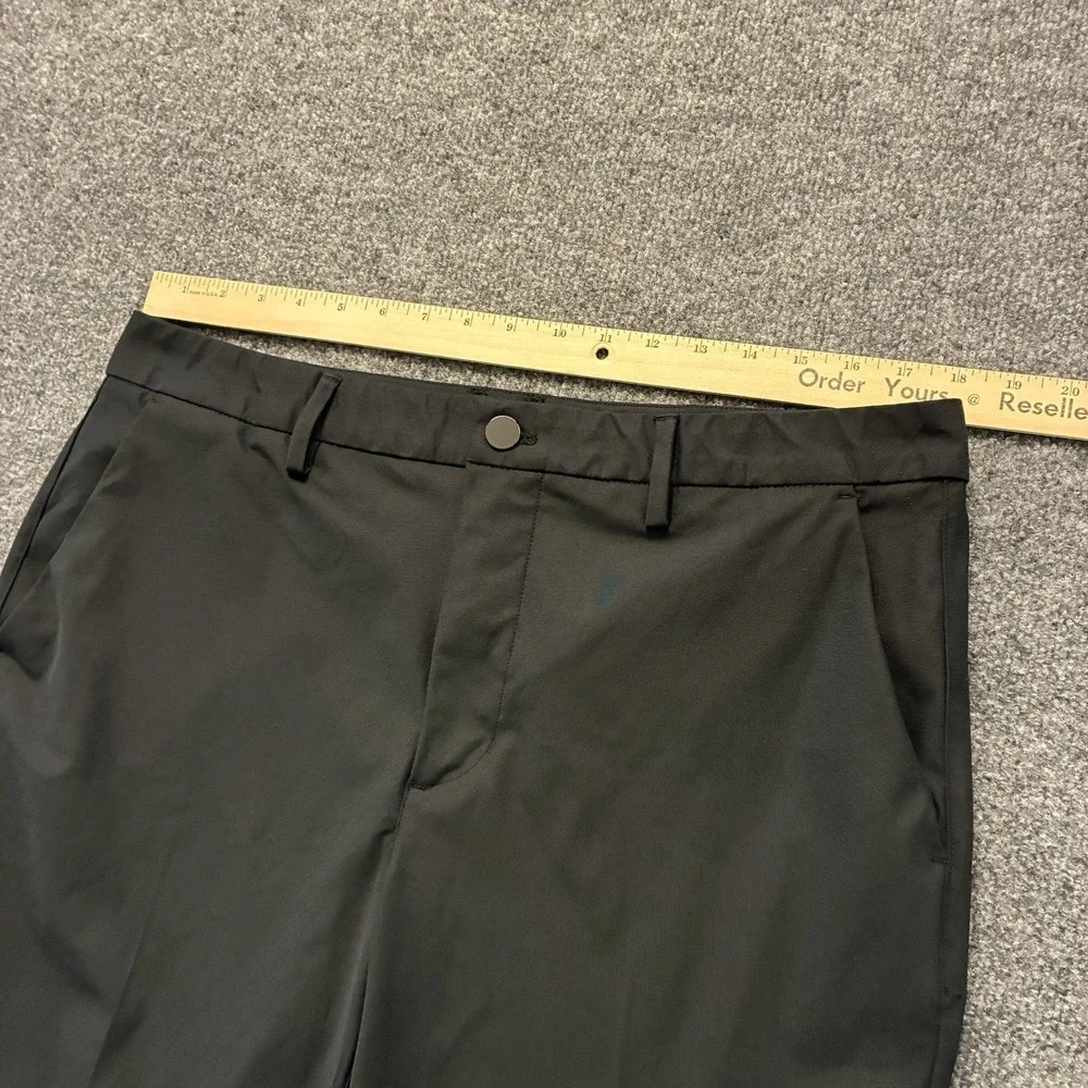Quince Black Performance Stretch Technical Dress Pants Mens 36x30 Casual